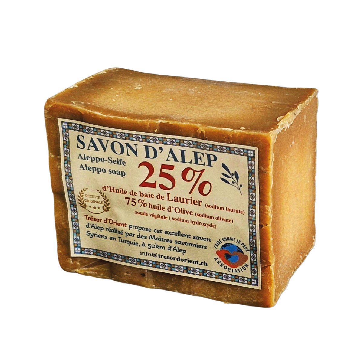 le vrai savon d'Alep pour la peau